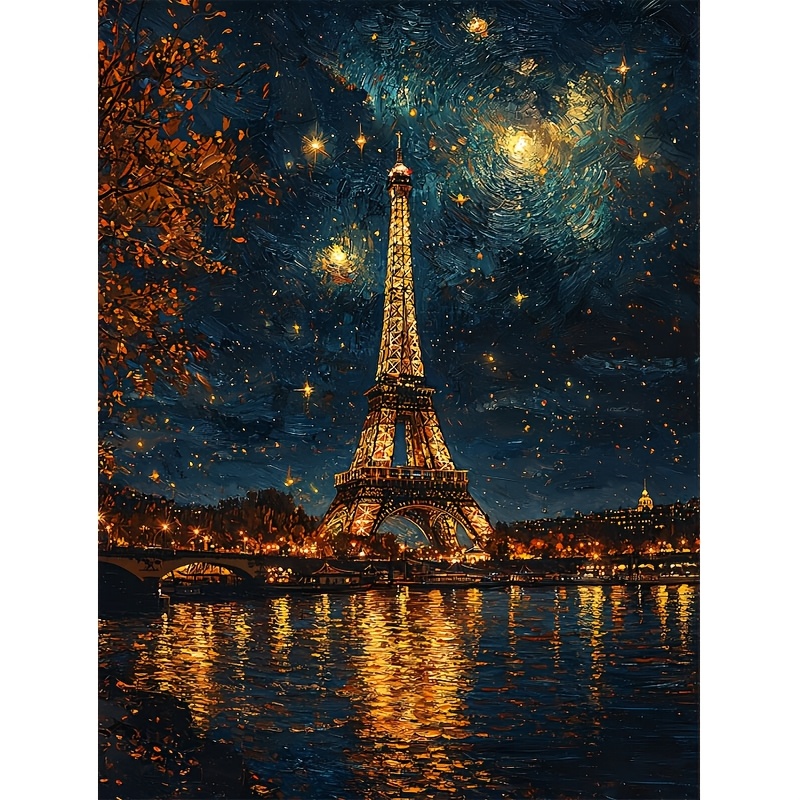 1pc 5d Diy Landscape Series, Pattern Full Painting Set Under , Adult Beginner, Home Wall Decoration Gift