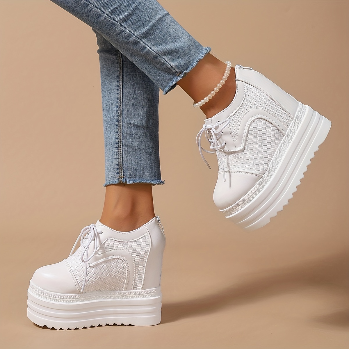 High Tenis Con TacÃ³n Para Mujer Con Tacon Converse De Bota Altos