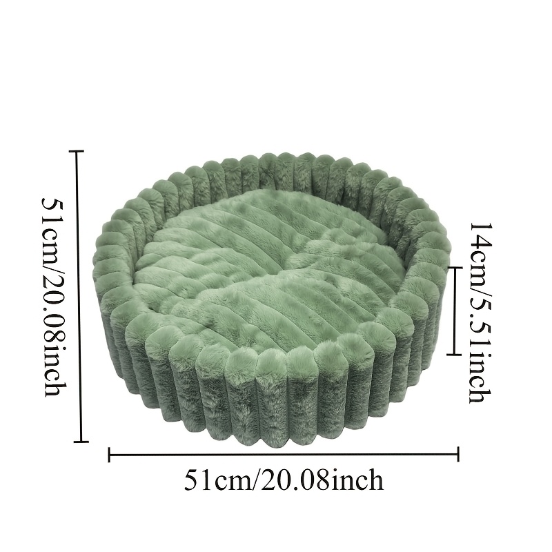 TEMU Fleece Warm Dog Bed, Thickened And Upright Without Collapsing, Universal For , Universal For Small, Medium, Large And Super Large Dogs