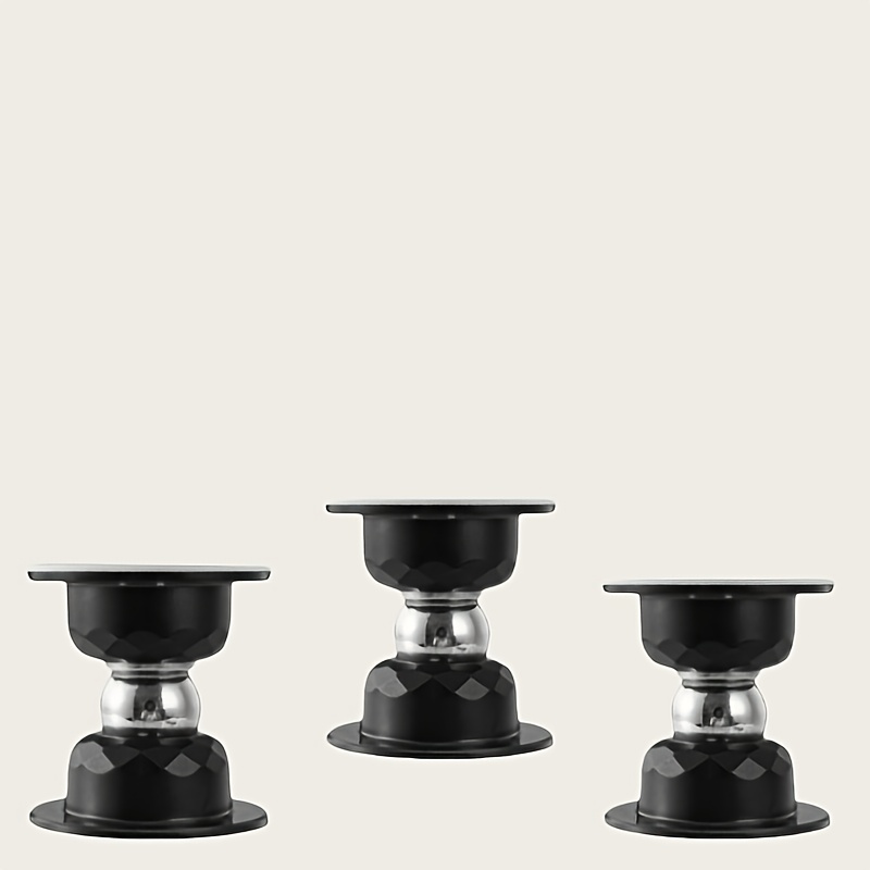 TEMU 3pcs Magnetic Suitable For Wall & Floor Mounting, Punch-free No Drill Installation, Strong Magnetic Anti-collision Door Stop With