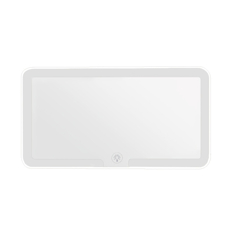 TEMU Led Detachable Car Makeup Mirror With Light, Usb Rechargeable - Convenient Passenger Side Interior Vanity Mirror, Ideal For Quick Touch-ups,