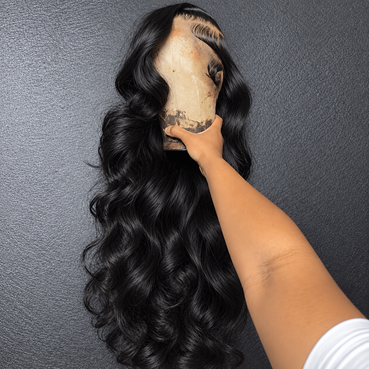 lace front human hair wigs sold on Temu United States