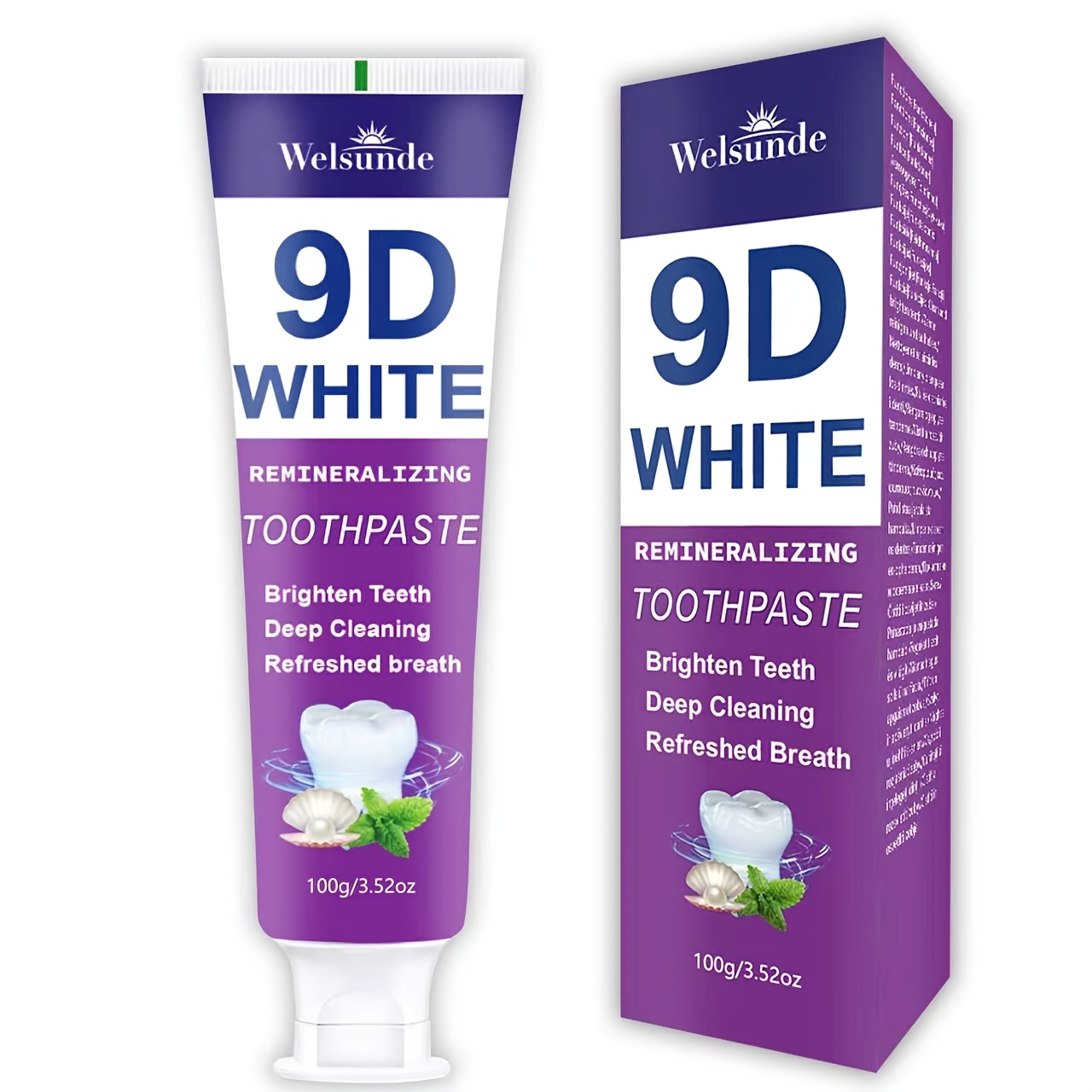 9D White Remineralizing Hydroxyapatite Purple Toothpaste - Effect Deep Cleaning, Fresh Breath, Ideal for Oral Health & Hygiene, Perfect for Daily Use, Great Gift for Women & Men, Teeth Products | Hydroxyapatite Toothpaste 13 9D White Remineralizing Hydroxyapatite Purple Toothpaste - Effect Deep Cleaning, Fresh Breath, Ideal for Oral Health & Hygiene, Perfect for Daily Use, Great Gift for Women & Men, Teeth Products | Hydroxyapatite Toothpaste