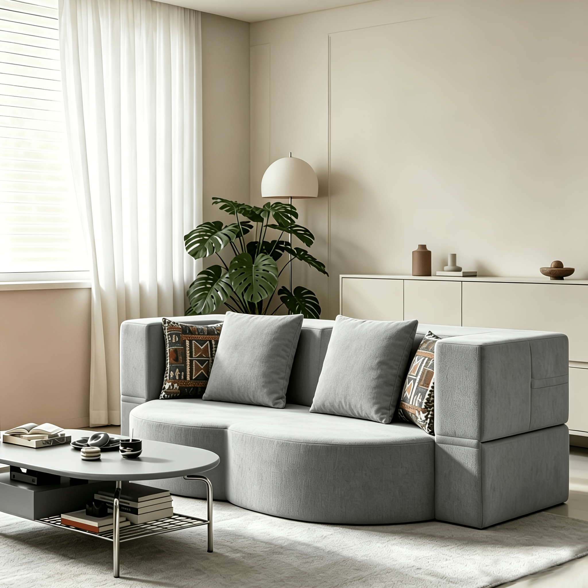 TEMU 81'' Foldable Multifunctional Sofa Bed, Sleeping Sofa, Floor Double Sofa Couch, Sponge Folding Mattress Bed. Suitable For Living Room, , Office
