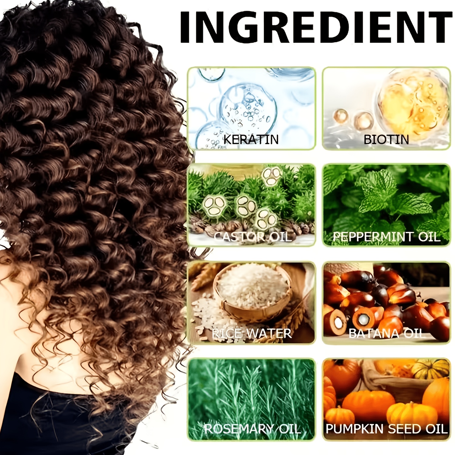 9-In-1 Curl Hair Spray with Natural Oils