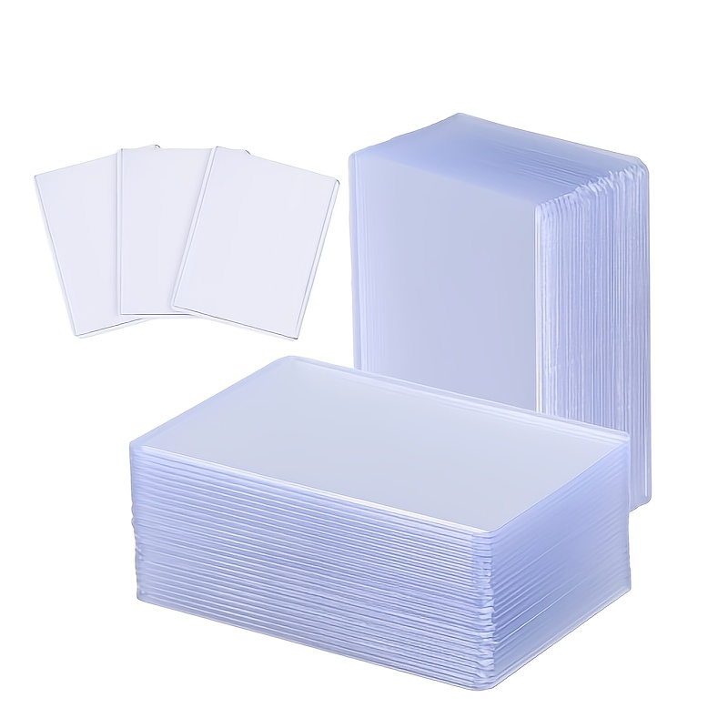 baseball card sleeve protectors Amazon.com: 200 Hard Plastic Card Sleeves, Premium Baseball Card Protectors,  3