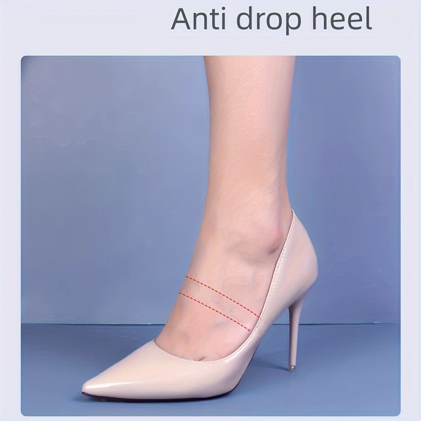 1 Pair Transparent Invisible Strap for Women's High Heel Anti Drop Tool Fixing Shoes Lace Fixing Lace Fixing Lace Fixing