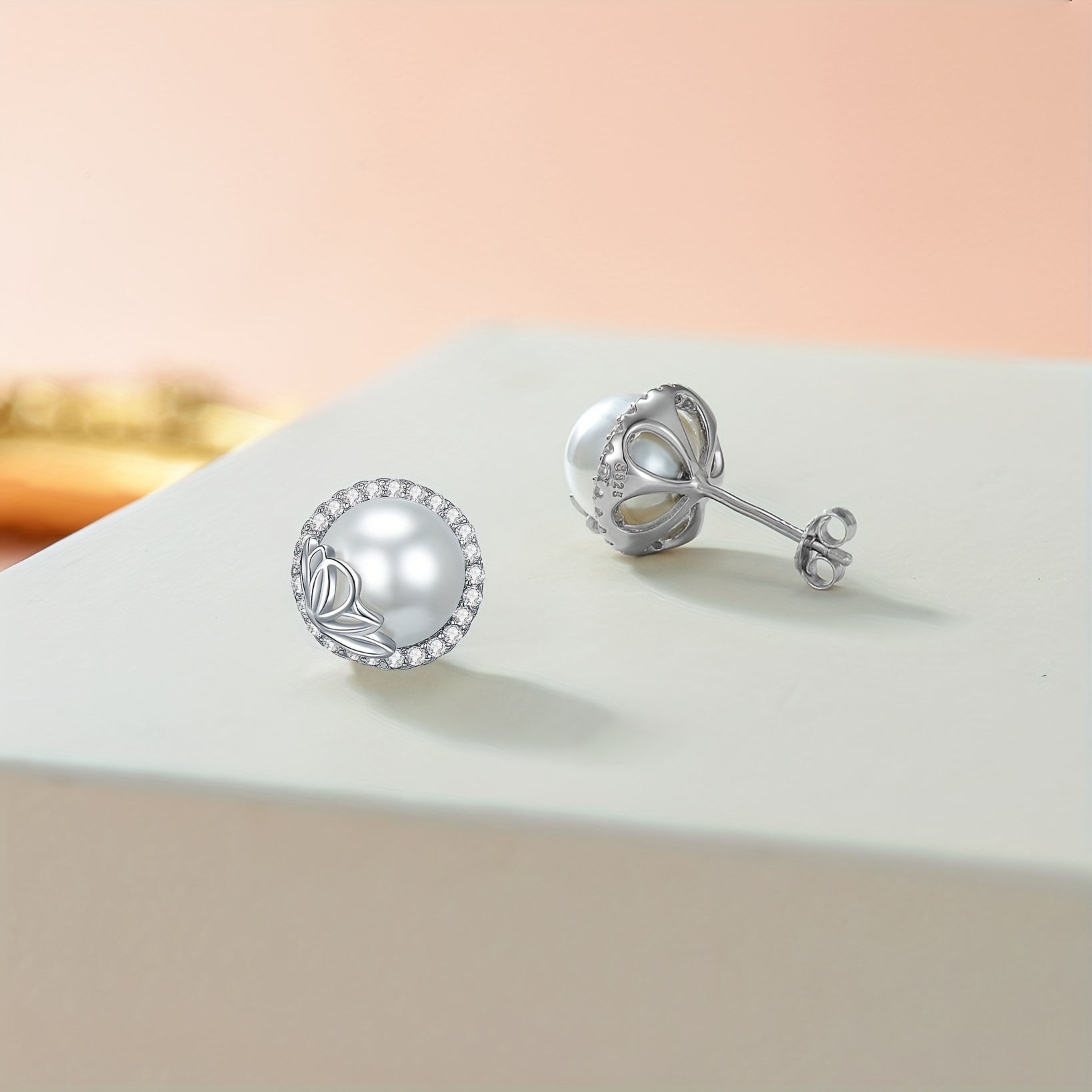 Baroque Freshwater Pearl Sterling Silver Earrings | ProSilver - Jewelry Manufacturer