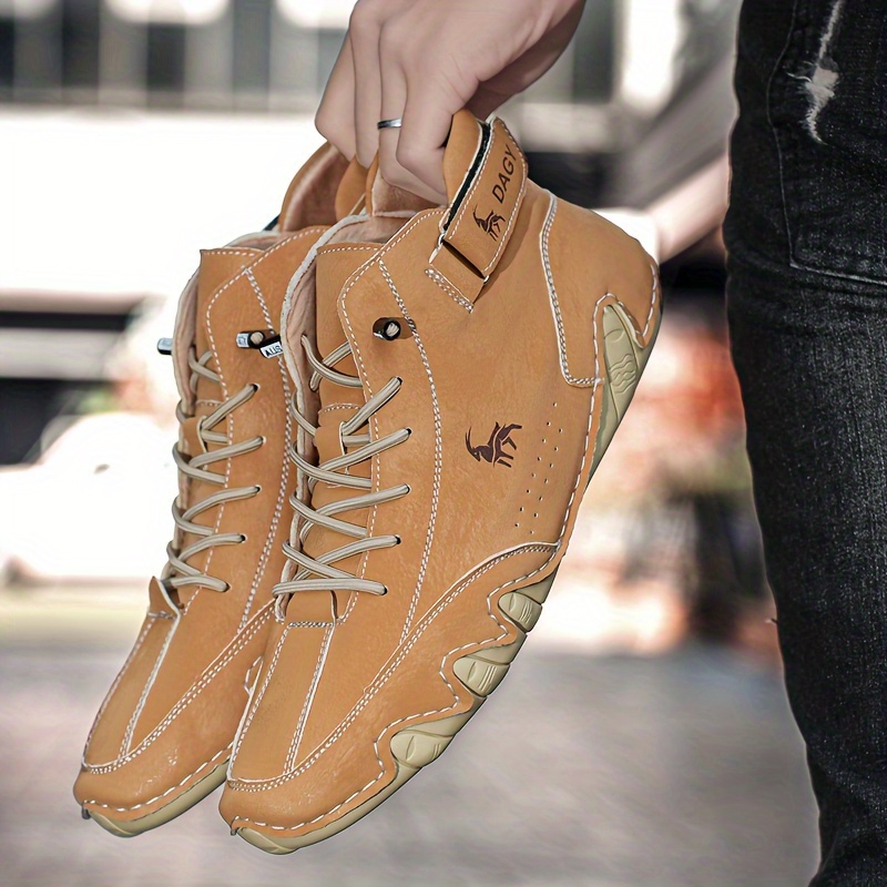 Shoes Newchic Ropa Plus Size Mens Stitching Microfiber Solid