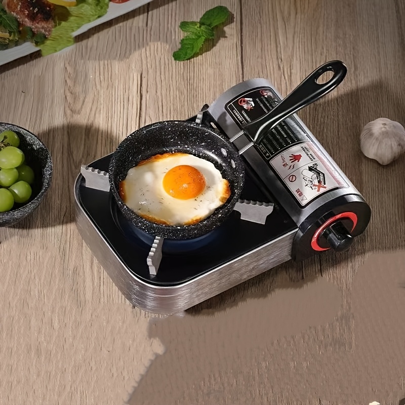 Sartén Multifuncional Antiadherente de 14 cm de Diámetro, Fácil de Limpiar, Mini Sartén para Huevos y Filetes, Adecuada para 11 Fiestas, Compatible con Placas de Inducción y Cocinas de Gas - Elección Ideal para Cocinar Desayunos y Almuerzos