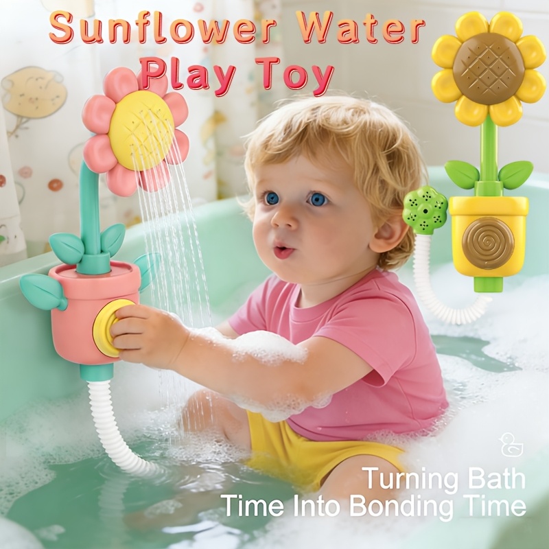 Interactive Flower Sprinkler Toy for Baby Shower