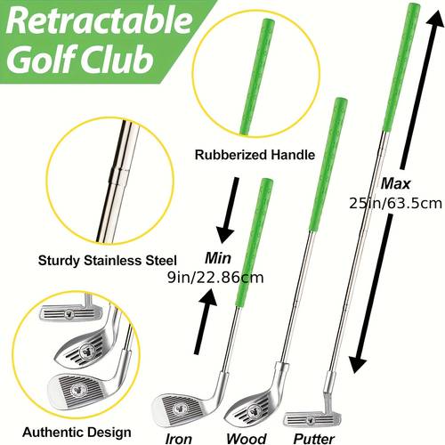 childrens golf set including balls and holes suitable for indoor outdoor and backyard lawn sports games very suitable for family entertainment and ieisure activities