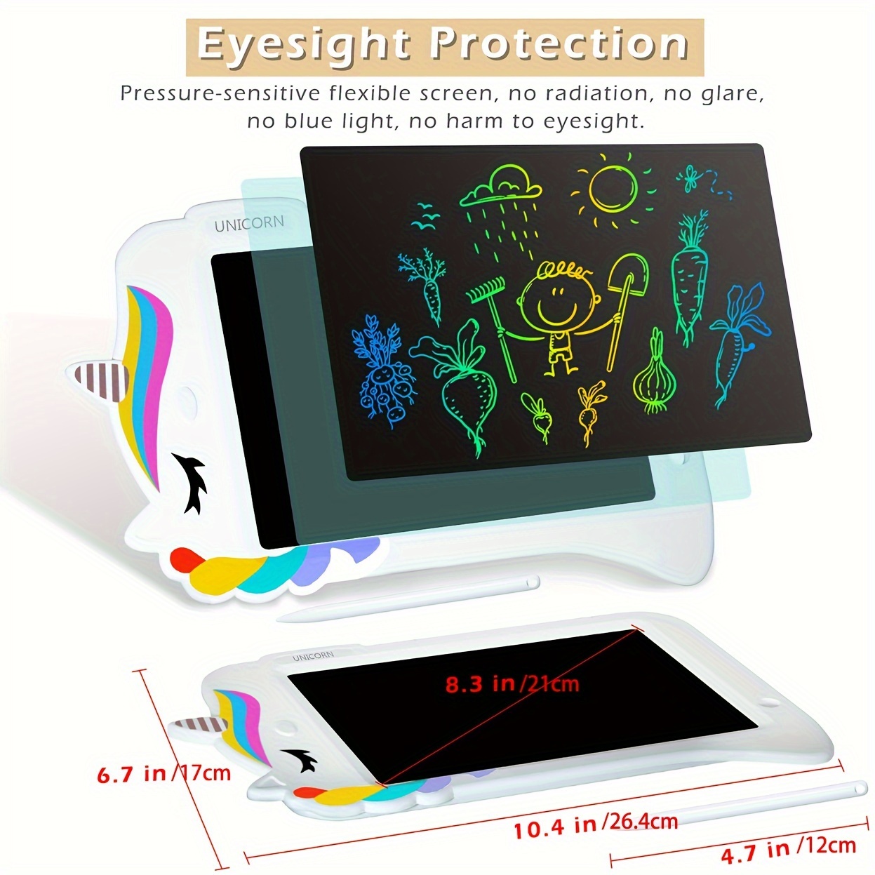 Quaderno Lcd 10 Pollici Tavoletta Scrittura Lcd Custodia - Temu Italy