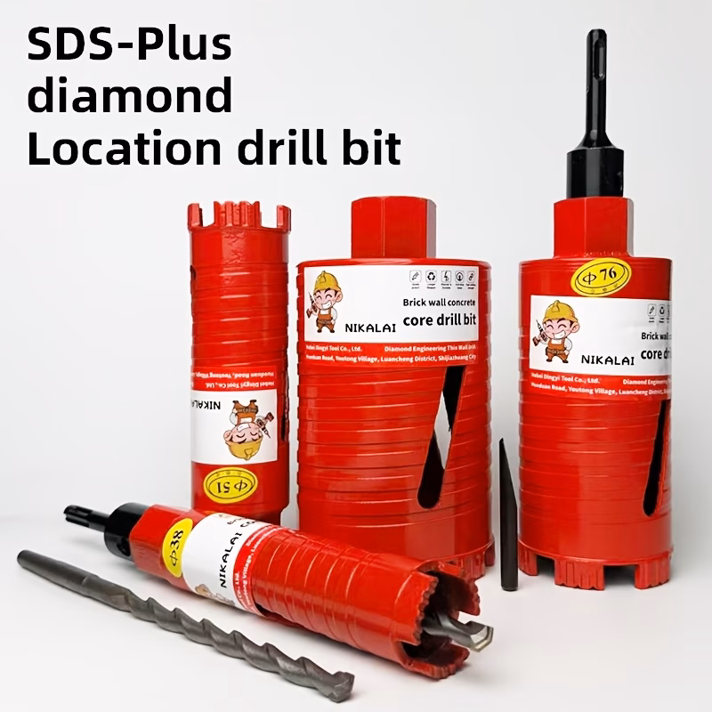 25/32/38/51/66/76/102 Heavy Duty Diamond Hole Saw Coring Water...