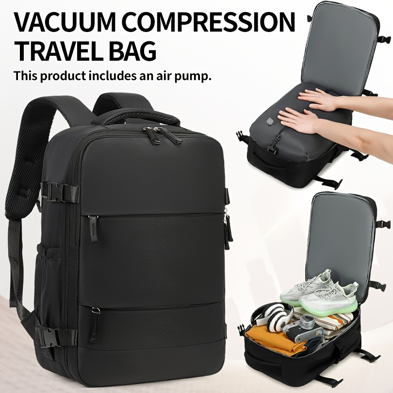 E-shop Ryan/EasyJet zugelassener Vakuum-Kompressions-Reiserucksack, geeignet für Handgepäck. Unisex-Rucksack, ideal für