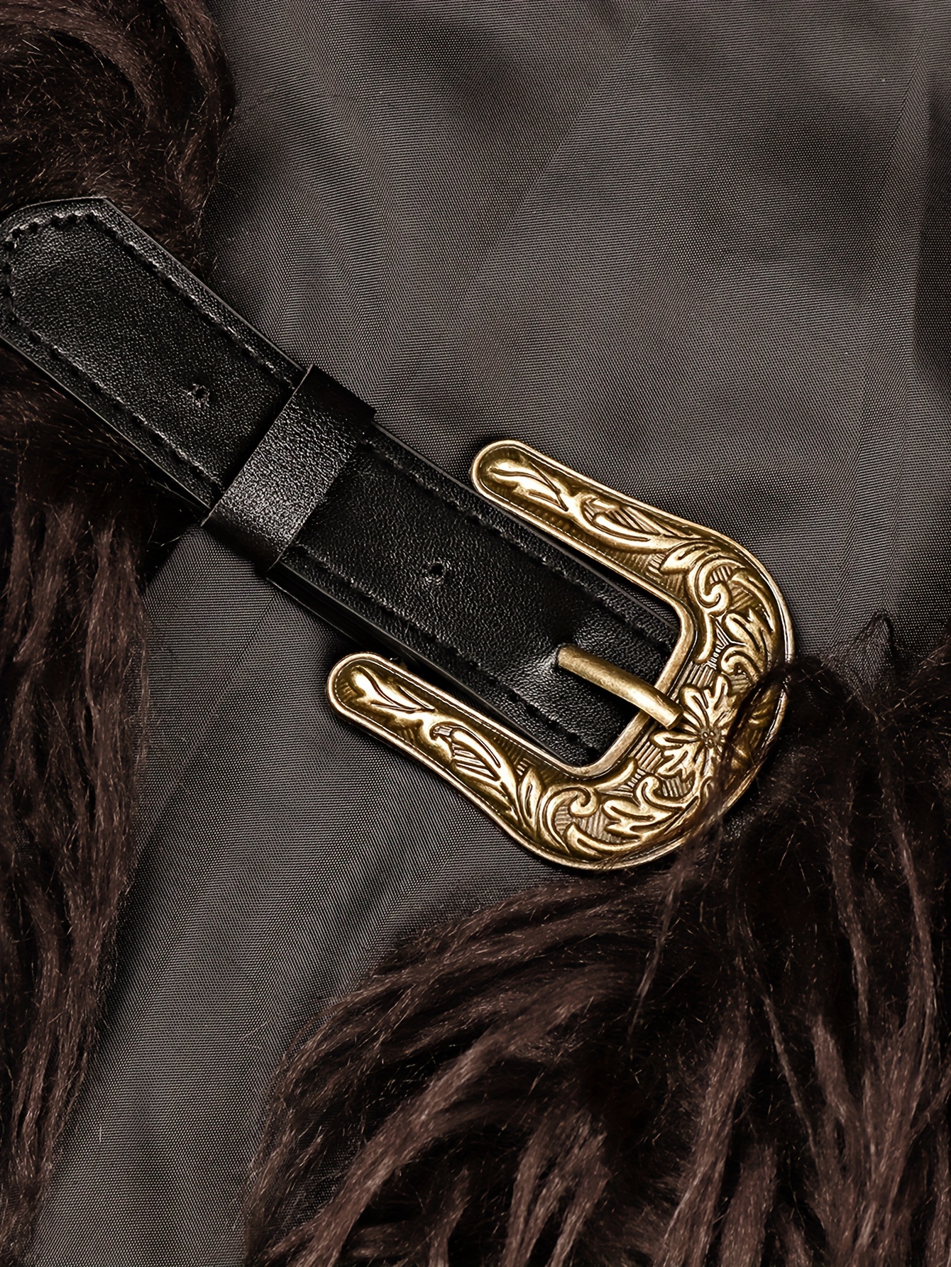LETSHOLD Wikinger bont schouder dames Halloween, middeleeuwse Wikinger kleding dames, vrouwelijk Viking kostuum accessoire voor Halloween, carnaval, cosplay, feesten, A, Eén Maat