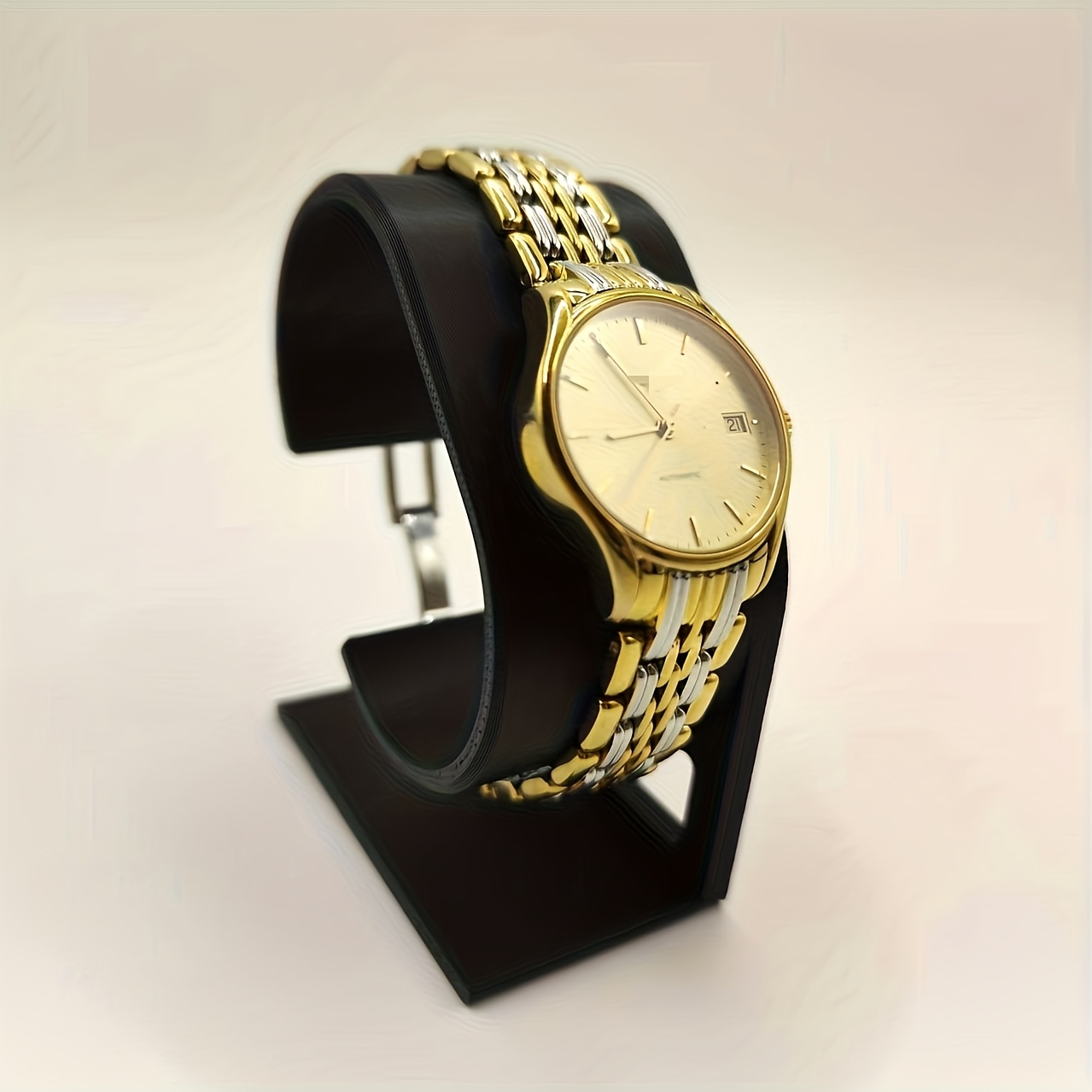 Minimalist Watch Stand - Compatible With Leather/metal/silicone Straps, Scratch-resistant & Anti-slip, Charging & Display