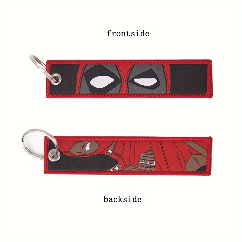

1pc Red - Car Keychain - For Men