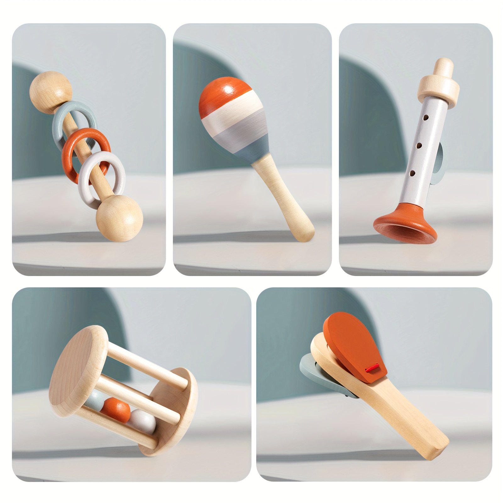 juego instrumentos musicales madera bebés Temu Colombia
