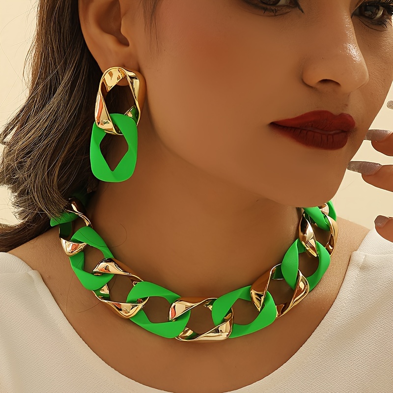 

[top-] - Jewelry Set - Necklace & , For