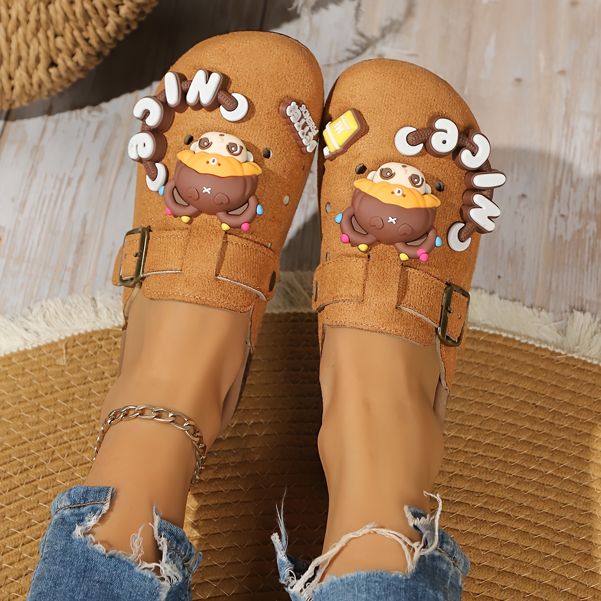 womens   soled slide slippers with thick sole   strap wide width suitable for outdoor use casual comfortable sole for   off women shoes