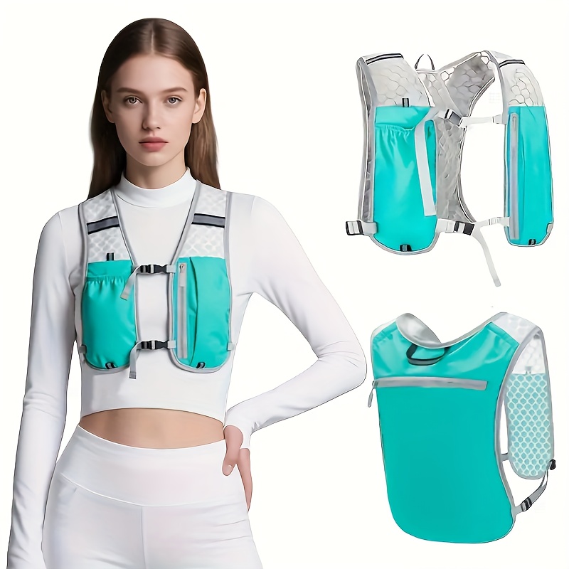 Lightweight Cycling Backpack Vest Running, Hiking, Travel Backpack with  Adjustable Strap Compact Outdoor Backpack for Men Women Durable