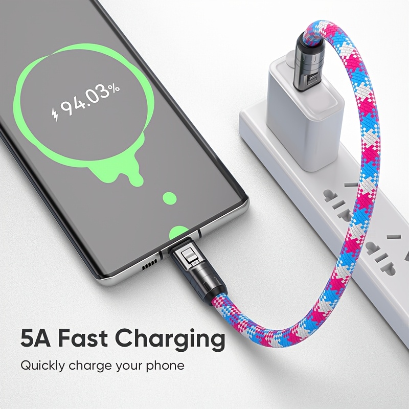 Type-C Lanyard Data Cable, Supports PD240W Fast Charging & Data Transfer