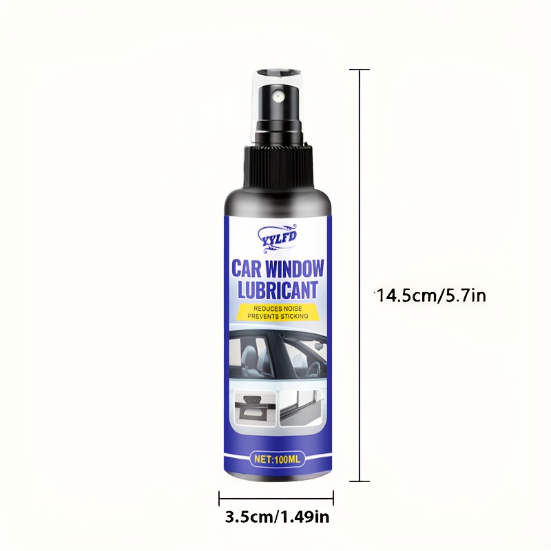 car window lubrication spray glass smoothness