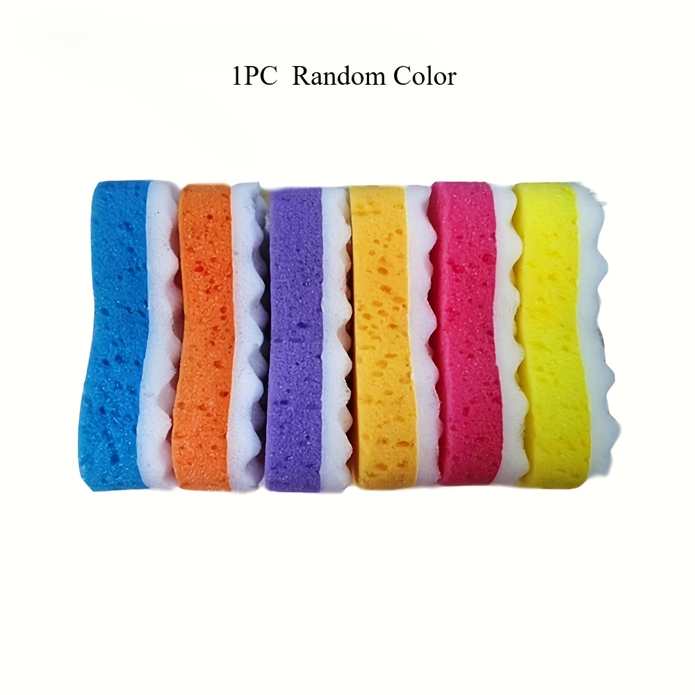 1pc Comfortable Bath Sponge Body Scrubber Massager Relax Exfoliating Shower Ball Skin Care Bathing Additions Body Scrub