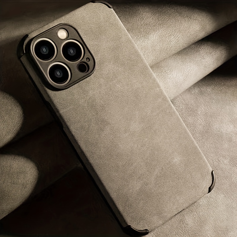 Phone Case: Cteglodrix Matte Synthetic Leather Case For Iphone 16/15/14/13/12/11 Pro Max/x/xr/xs/7/8 Plus