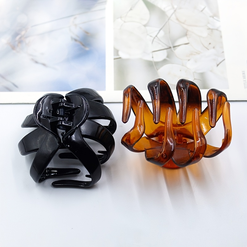 TEMU Non-slip Anti-drop Buckle Hair Clipstable Octopus Hair Clip For Daily Hairstyles, Can Fix Hair