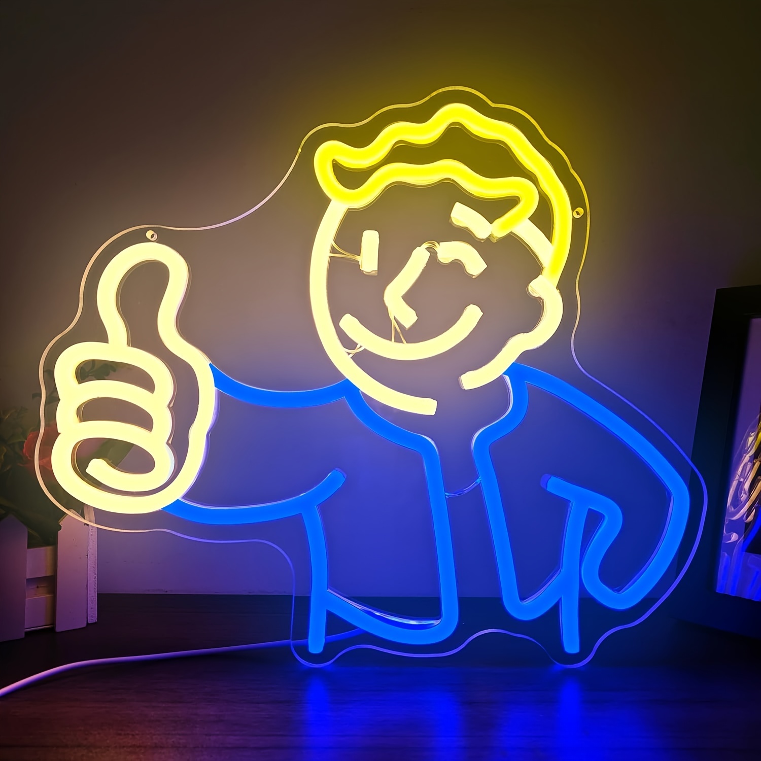 

Neon Sign - Usb Powered, Multicolor Led Wall Decor For Game Room, Cave & Bedroom