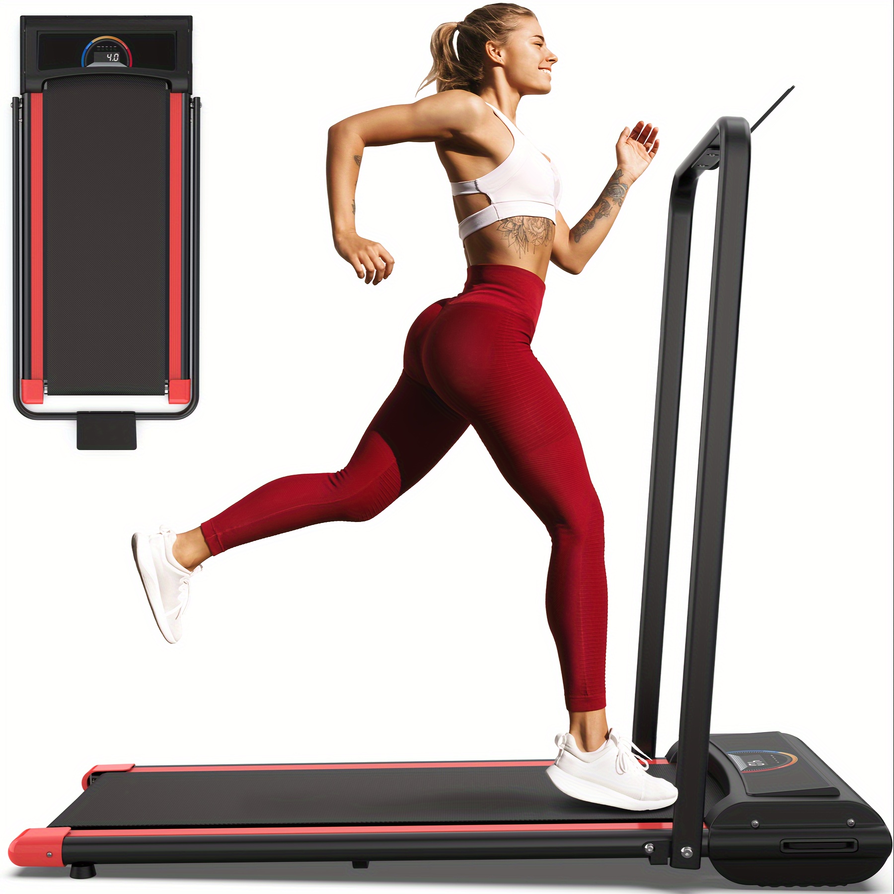 

1pc Running , Desk Treadmill , Suitable For Walking, Running,