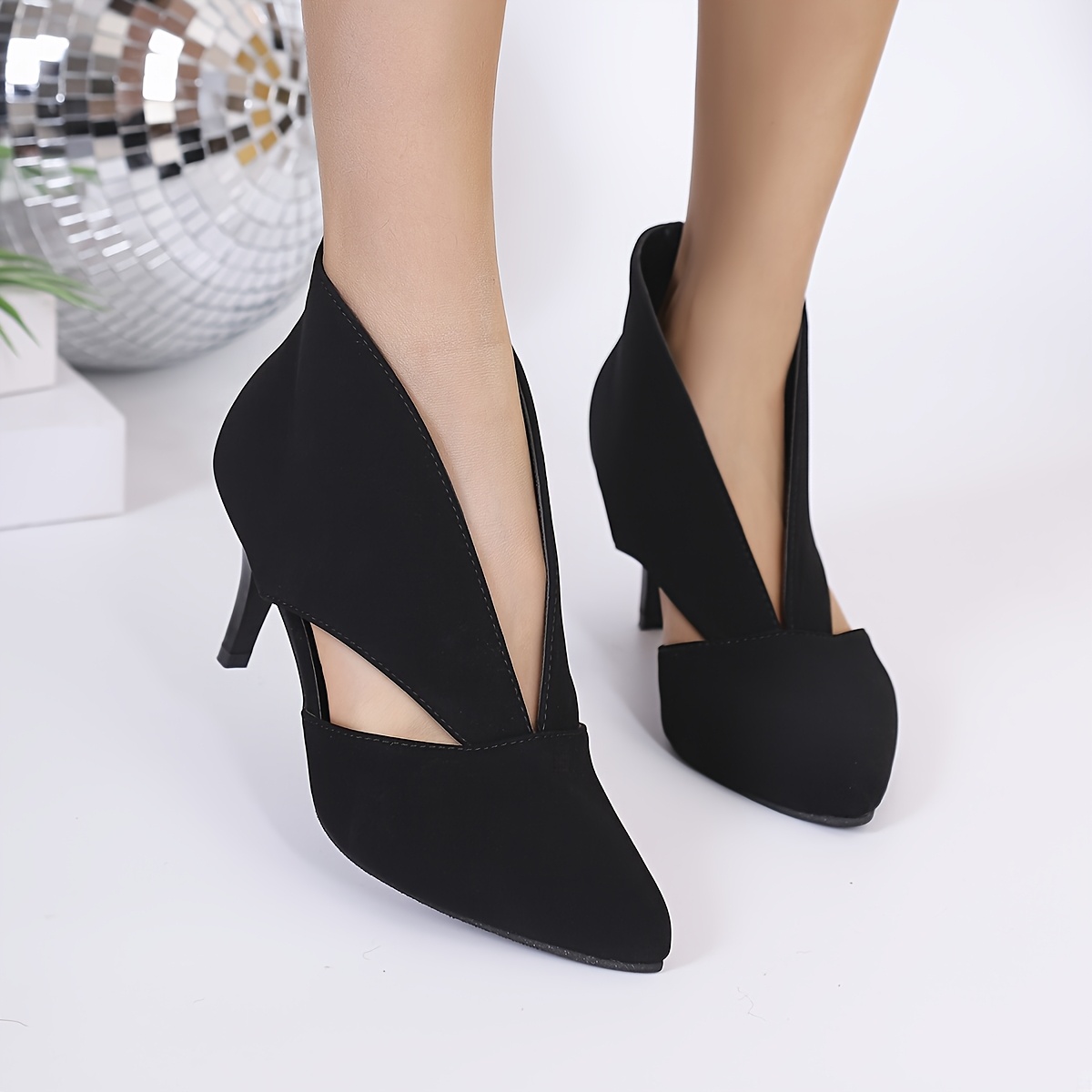 blue dress for baby girl Black Heels That Fold to Flats