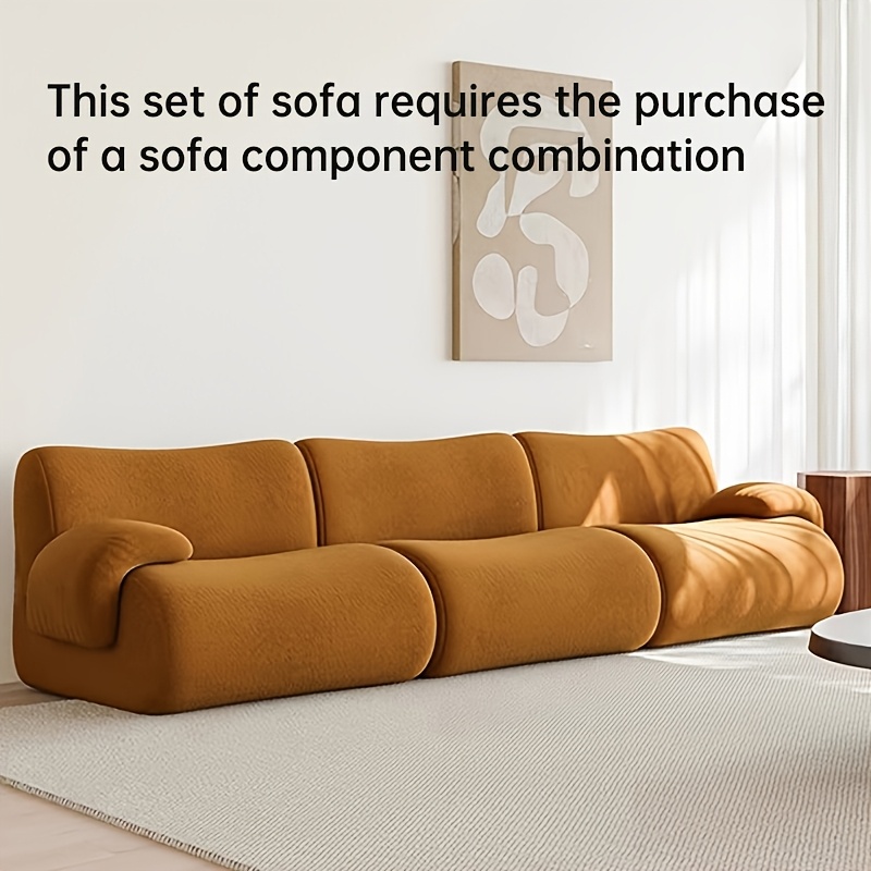 compact sofa with vintage modular design for small spaces     style living room designer   tofu block sofa single double and triple seater sofas