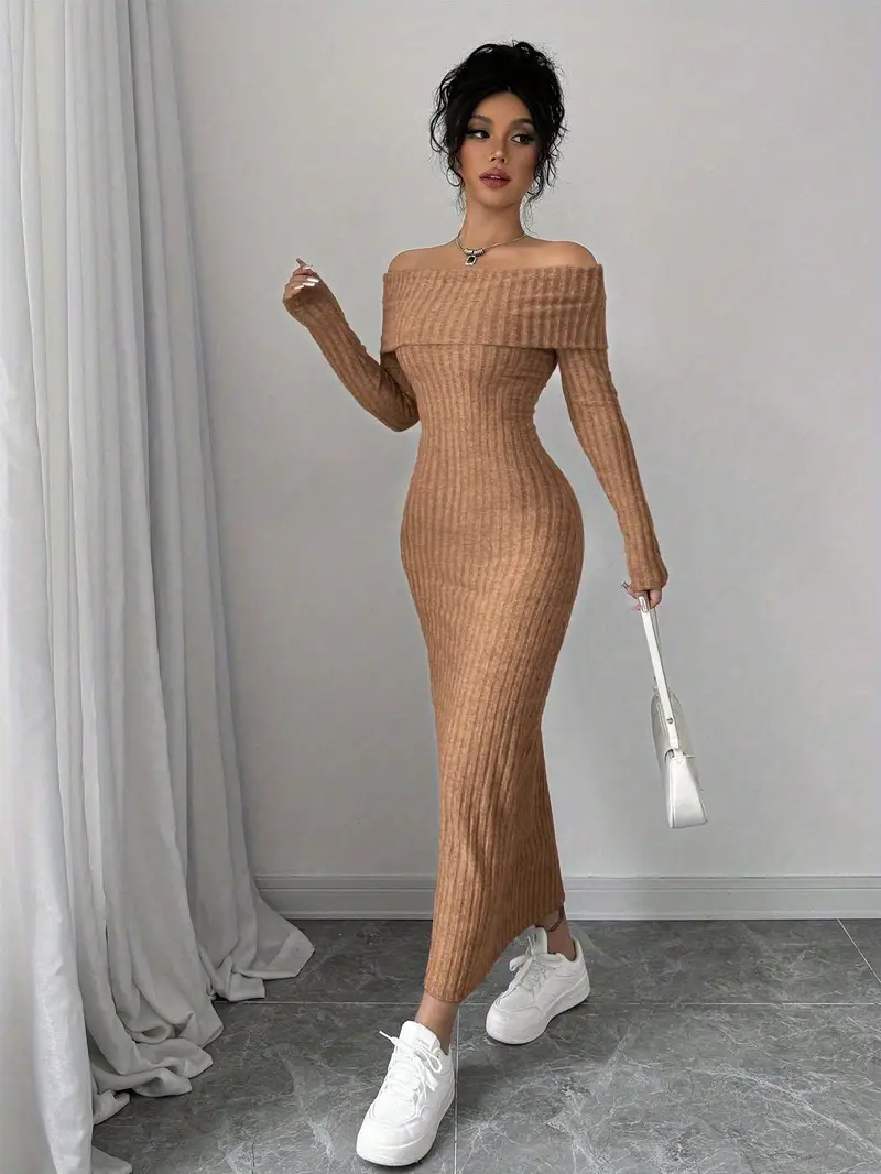 autumn winter warm shoulder long sleeve cold shoulder fitted - Temu autumn winter warm shoulder long sleeve cold shoulder fitted - Temu