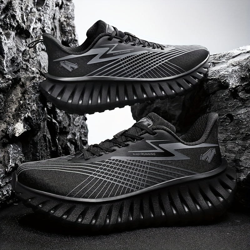 Men's Running Shoes, High-Quality Casual Sneakers, Outdoor Trail Running Shoes, Slip-Resistant and Durable Mesh Breathable Lightweight Hiking Shoes, Indoor/Outdoor Road Running Shoes, Fashionable Student Sneakers, Fitness Shoes, Large Size Shoes