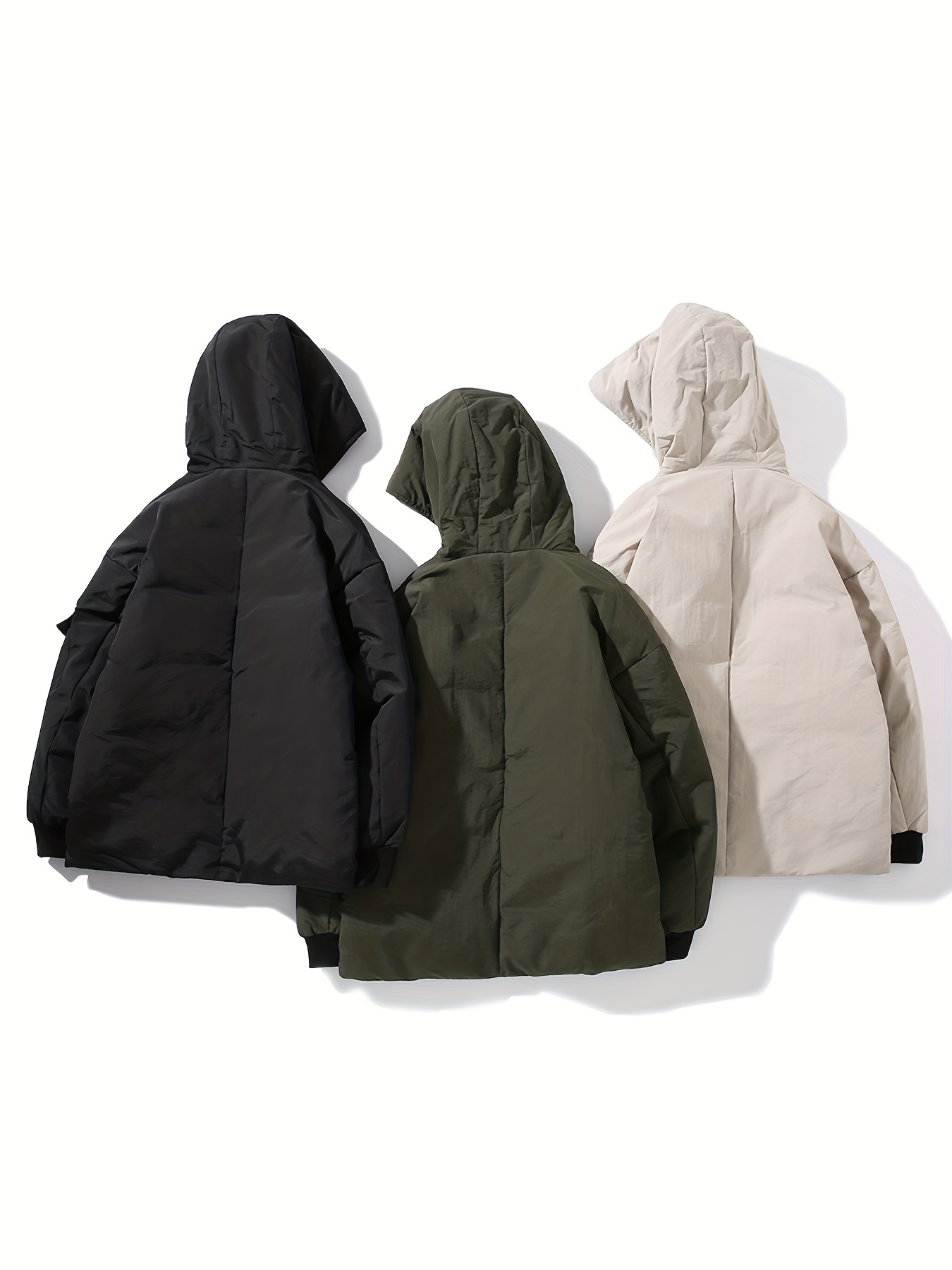 Men's Lightweight Down Jacket with Hood for Outdoor Leisure