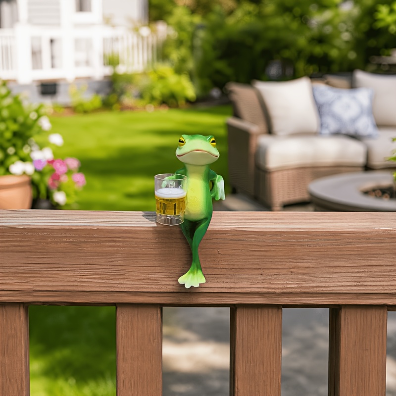 Image of Garden Outdoor Frog Statue Decoration Ornaments, Garden Decorations, Pleasant And Relaxing Garden Decoration Ornaments