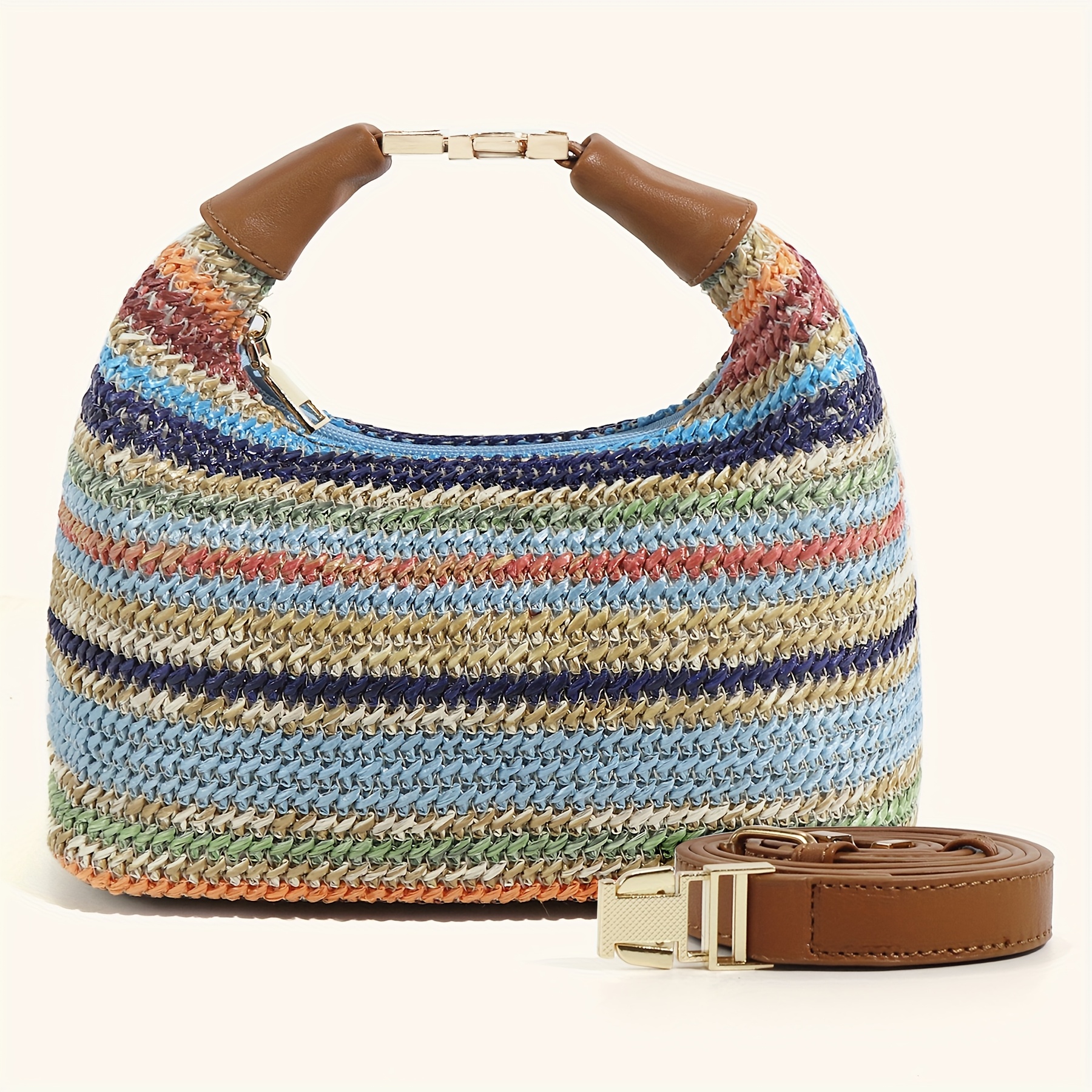 Designer Bags Canvas With Adjustable Strap - Top Handle Satchel