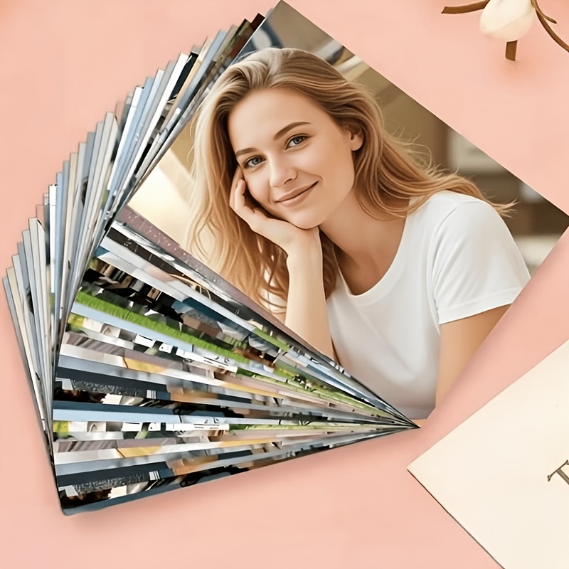 TEMU 20pcs Custom Photo Prints, Mobile Photo Prints, High-definition Photo Paper, Dormitory Bedroom Decorative Paintings, Diy Photo Wall, Anniversary