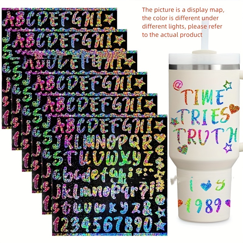 

Of Unique Waterproof Name Stickers - For 30 & 40 Oz Stanley Glass Cups, And Seamless , A Perfect Gift .