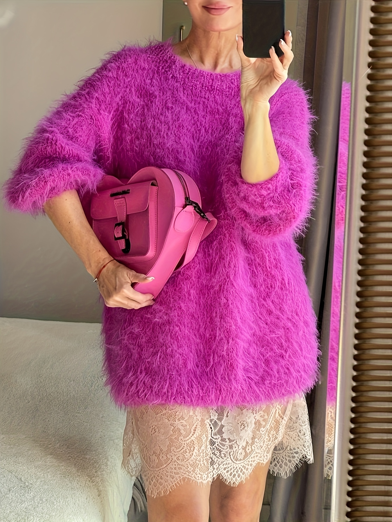 angora sweater sold on Temu Canada
