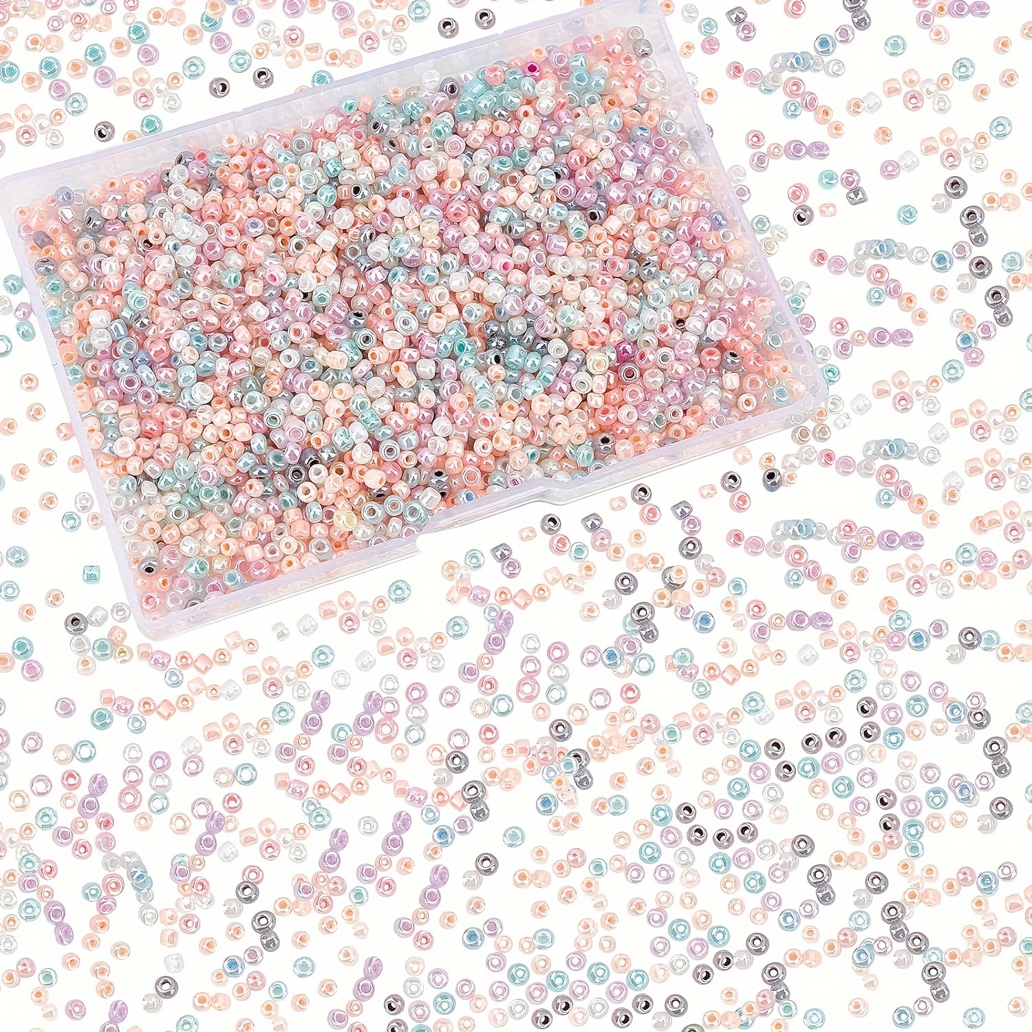 

2000pcs 8/0 Seed , 3mm Pony For Making - For , Bracelets & Necklaces