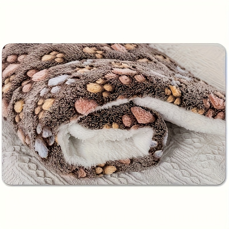 E-shop Haustiermatte Herbst Winter Verdicktes Katzenbett Hundebett Haustierkissen Hundedecke Matte Haustiernest Schlafmatte
