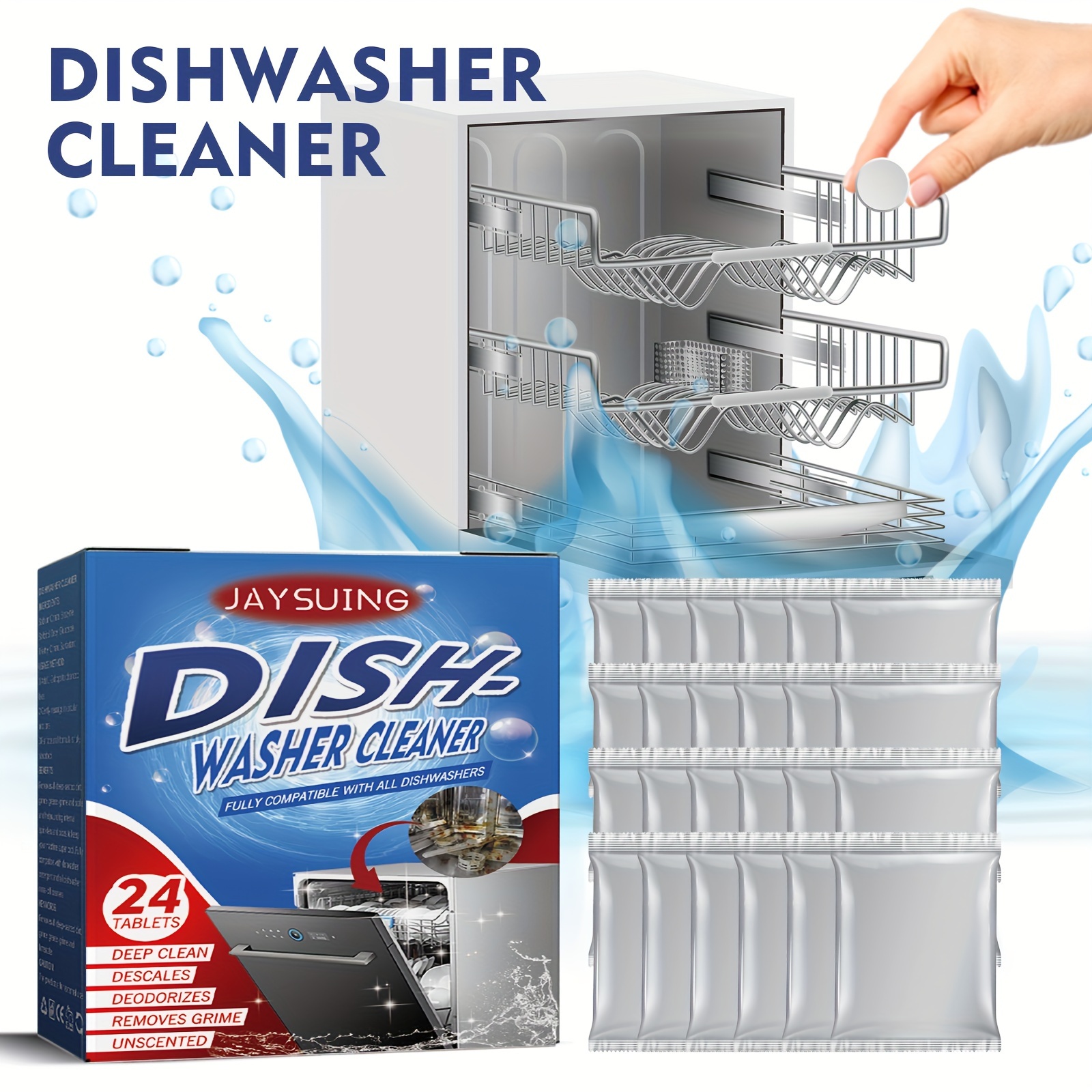 

Effervescent Tablets For Dishwashers Can Make Tableware Sparkle! Safe And Effective, Kitchen Range Hoods To Remove Heavy Oil Stains And Scale, A Must-have Gadget For The Family