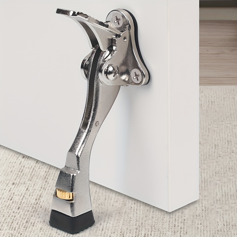 

Polished Metal With Adjustable Height - Perfect For Carpet, Tile, Wood, And Glass Floors