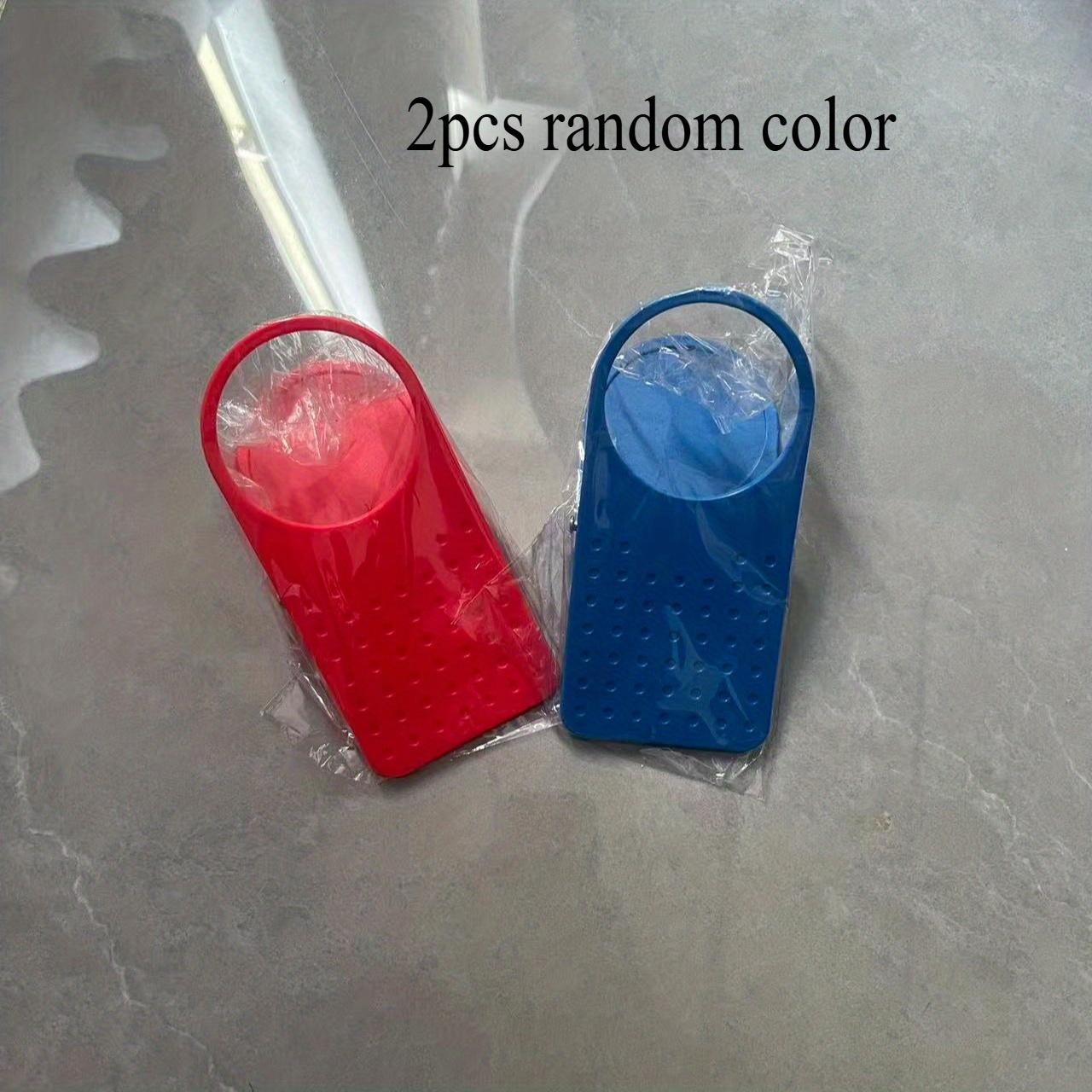 TEMU 2pcs Desk Cup Holder Clip, Compact Durable And Stable Desktop Drink Holder, Random Color