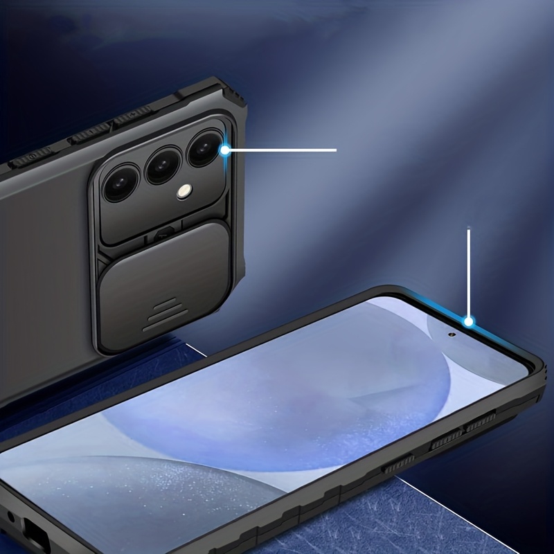 Heavy-Duty Shockproof Hard Phone Case with a Stand, Compatible with for Galaxy A17, A16, A26, A36, A56, A15, A35, A55.