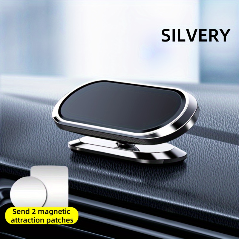 TEMU Supporto magnetico per telefono da auto montato su , [magnete N52 8pz] [magnete ] [2 piastre metalliche], per iPhone e tutti gli smartphone e